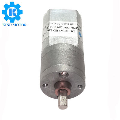 Kohlebürste-Bewegungsdc, Motor 12v drehmomentstarkes 6300gCm des Gang-3.8W