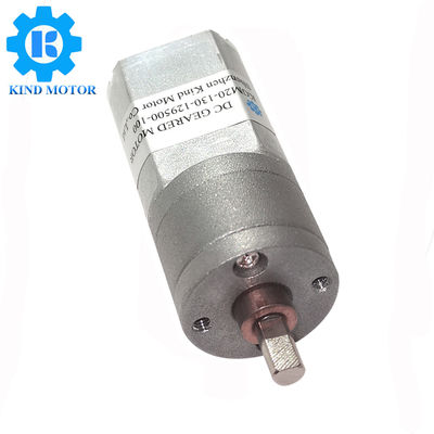 Mikro-Getriebemotor 20Dx41L 5500 U/min DC-12v mit ausgedehnter 4mm Welle