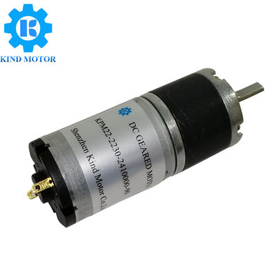 Lärmarmer Mikro-Planetengetriebe-Motor DCs 6v 12v 24v 22mm für intelligente Produkte