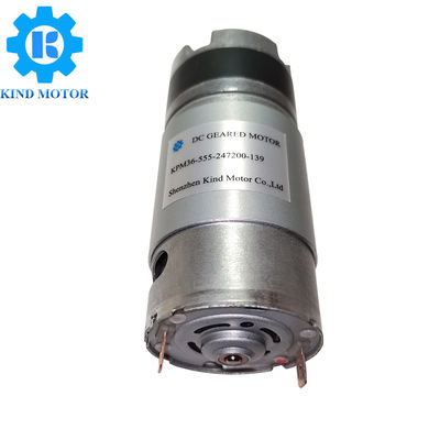 Planetarischer Durchmesser niedrige U/min drehmomentstarkes 12 Volt-DCs Getriebemotor-36mm