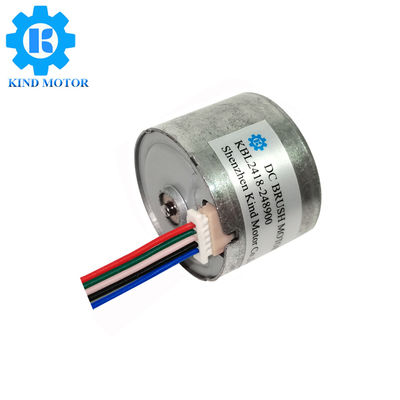 schwanzloser Motor lärmarmer 24mm bl2418 Kugellager DCs 2mm Welle 6v 12v 14.4v 18v 24v mit Kodierer