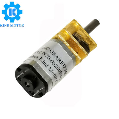 Lärmarmer Metallkohlebürste-Getriebemotor 0,5 Zoll-12mm N10 N20 N30 3v 5v 6v