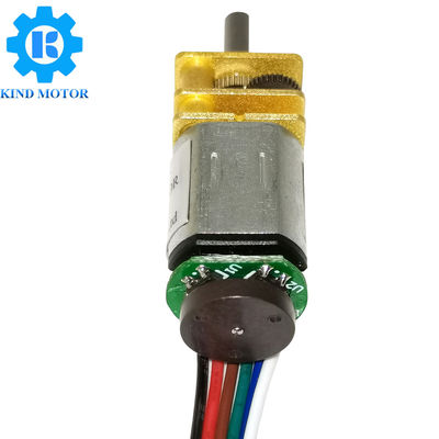 12mm N10 n20 n30 6v 12v Mikro bürstet Getriebemotoren mit Kodierer
