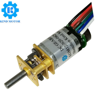 12mm N10 n20 n30 6v 12v Mikro bürstet Getriebemotoren mit Kodierer