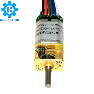 N10 N20 N30 Mini-Untersetzungsgetriebe-Motor DCs 3volt 3.3volt 5volt 6volt 12volt 24volt mit Kodierer