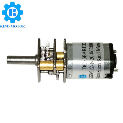 Mikro-Jga12-N20 12mm quadratische gebürsteter Motor 3v-6v DCs Untersetzung