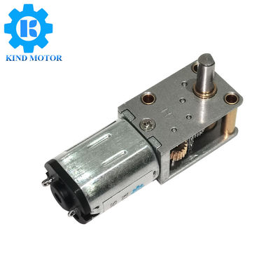 Der 12 Volt-Getriebemotor rechtwinkliges 2.2kgCm veranschlagte Spitzenleistung des Drehmoment-2.1W