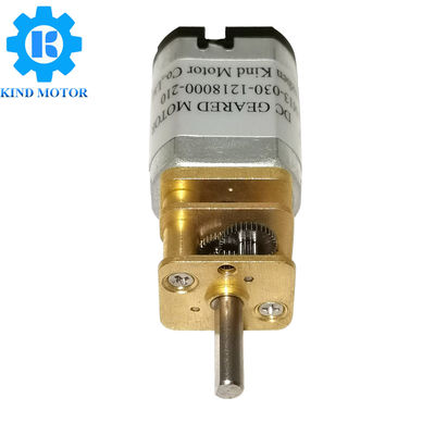 Bewegungsedelstahl-materielle 8rpm Geschwindigkeit der Untersetzungs-12v 0.026kg