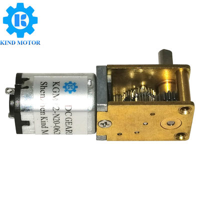 Kleiner Wurm-Gang-Motor 12v drehmomentstarkes 10-6000rpm N30 bürstete