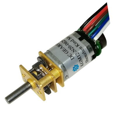 DC-Motor 200rpm 12mm Getriebe-N20 drehmomentstark mit ausgedehnten Wellen
