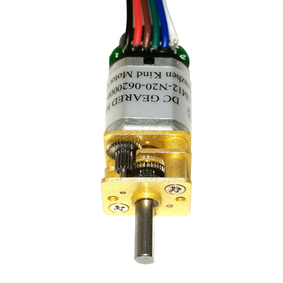 DC-Motor 200rpm 12mm Getriebe-N20 drehmomentstark mit ausgedehnten Wellen