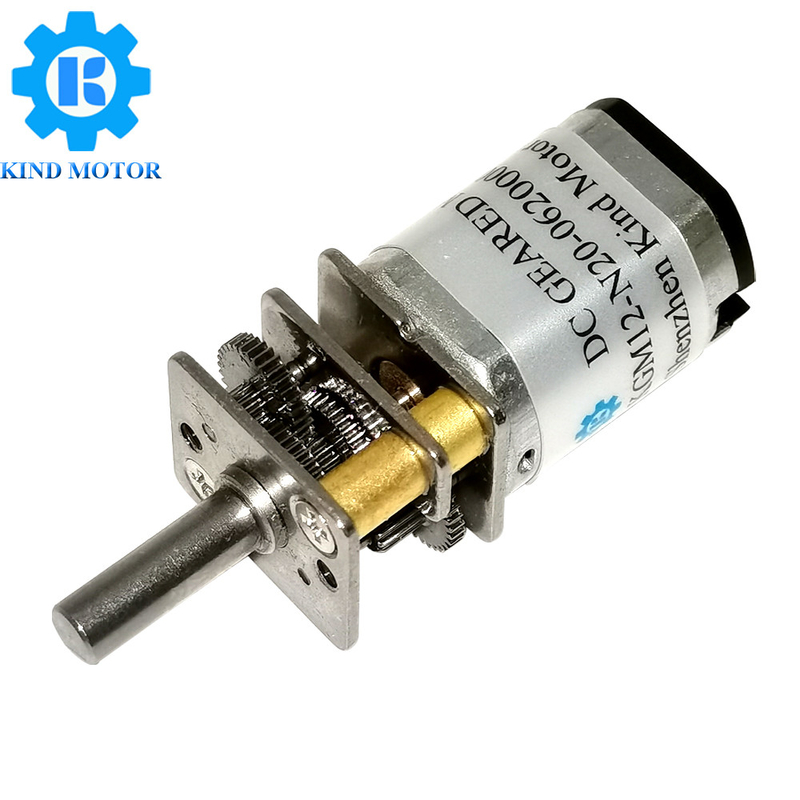 Mikro-Gleichstrommotor 1 10-1 1000 Getriebeverhältnis 3V-12V Spannung 10-2000 RPM 4 Montagelöcher