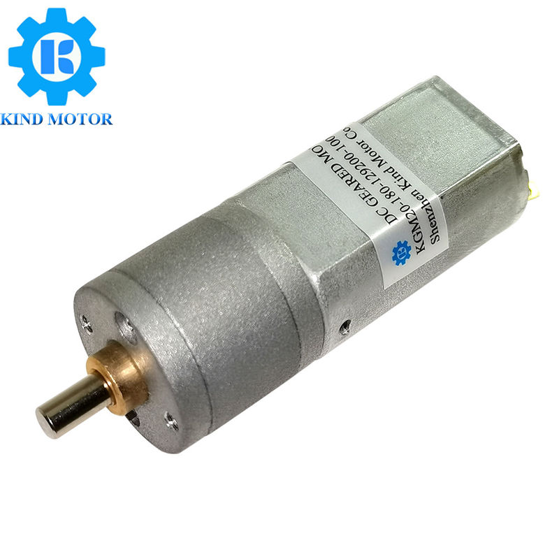 Hohe Qualität Niedriggeschwindigkeit GM20 20mm 20D mm dc 6v 7.4v 12v 24v Kohlenstoffbürsten Metallgetriebemotoren