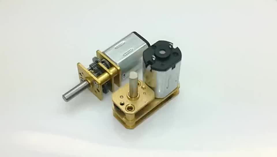 1.5v-24volt GM12-N20 12mm Gleichstrom-Gang-Reduktionsmotor mit niedriger Drehzahl mit 100:1 150:1 210:1 298:1 380:1 340:1 1000:1 Gängenverhältnis