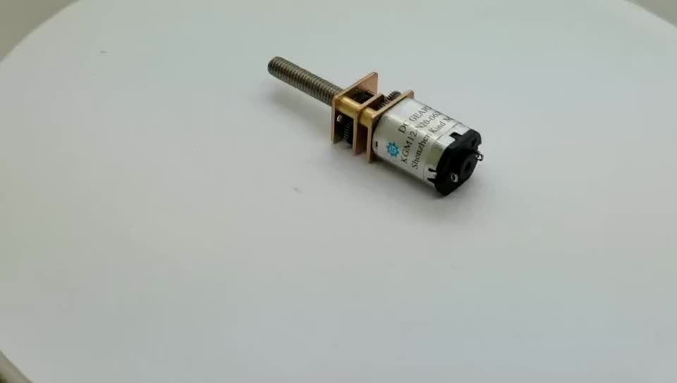 High-Qualität Micro GM12-N20 12mm DC 1.5v-24volt Getriebe Motor mit 3mm D-Welle