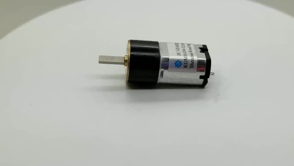 KGM16-050/030 Mikro 10rpm 20rpm 30rpm 60rpm Kohlenstoffbürste Gleichstrommotor mit Getriebe