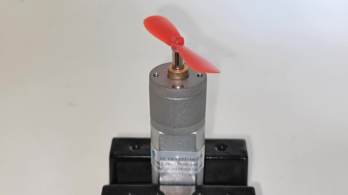 Hochwertiger, niedriggeschwindigkeitsgetriebener GM20 20mm 22mm DC 3v-24v DC Metallgetriebe-Reduktormotor