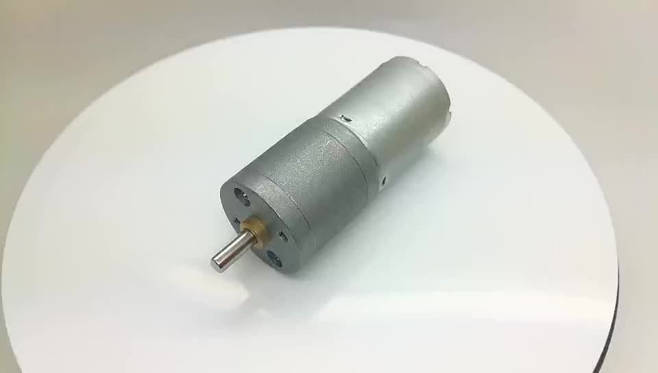 gm25 370 25mm Hochdrehmoment 12v 24v Gleichstromgetriebemotor 5rpm 80rpm 600rpm