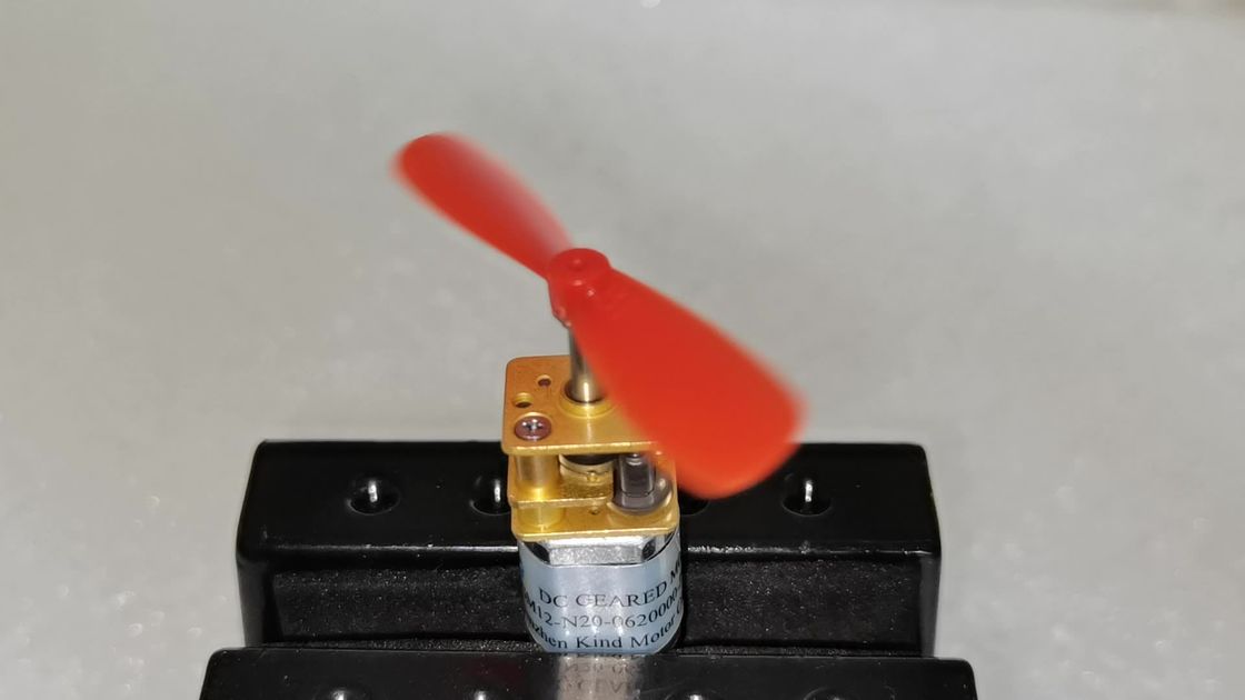 Hochdrehmoment, niedrige Drehzahl, 12 mm DC-Zahnmotor mit M3 m4 Schraubfadenwelle