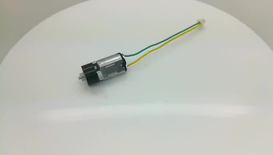 Anpassung Miniatur 10mm Durchmesser M10 dc Kunststoffgetriebe Getriebe Motor für Wimpern-Stift / elektrische Augenbrauen Trimmer