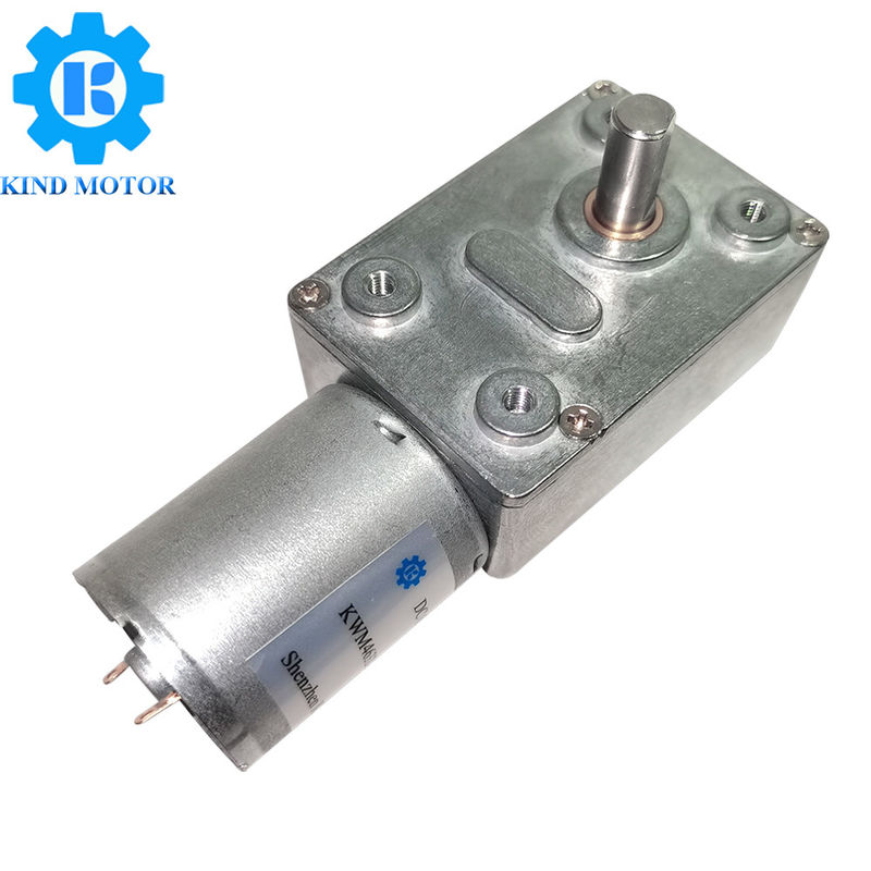 90 Grad 12v DC-Wurm-Gang-Motor 10.5A mit Untersetzungsgetriebe