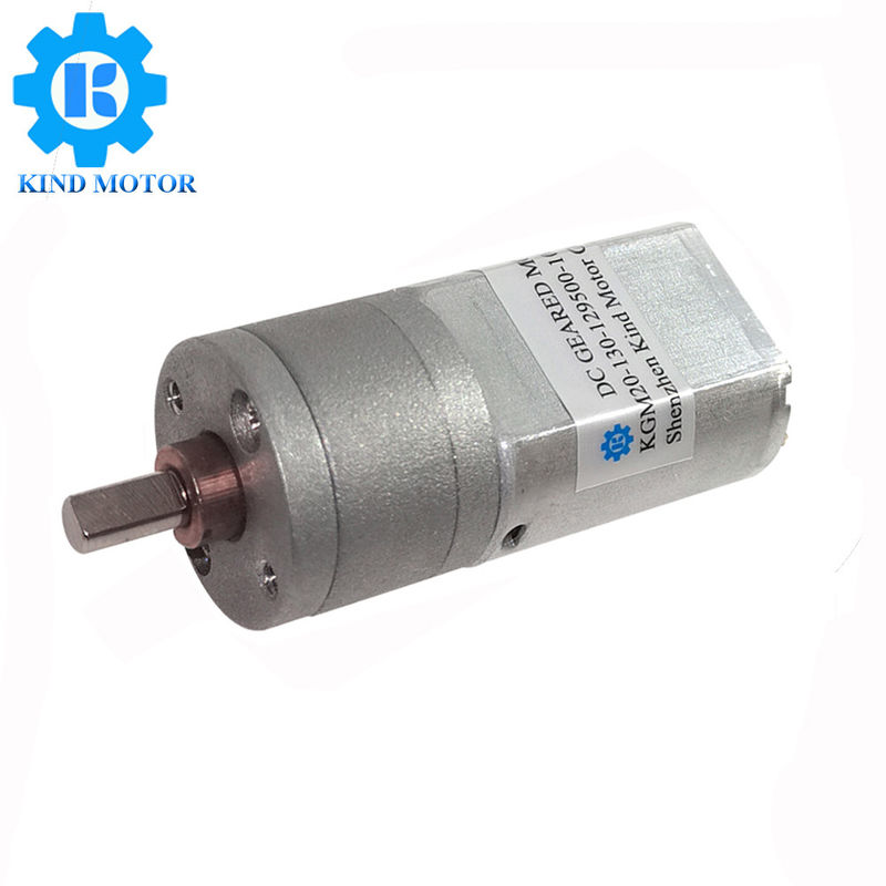 Kohlebürste-Bewegungsdc, Motor 12v drehmomentstarkes 6300gCm des Gang-3.8W