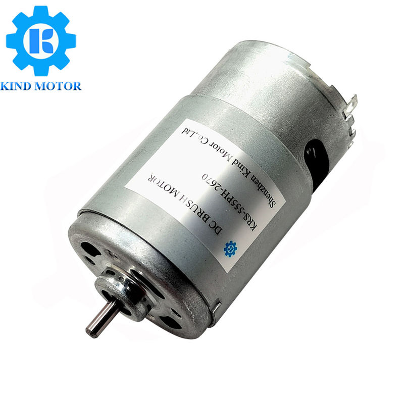 Pmdc verdoppeln ausgab Kohlenstoff-Bürsten-Motoren 3.175mm Wellen-DCs 12v 14.4v 18v 24v RC555 RC-555