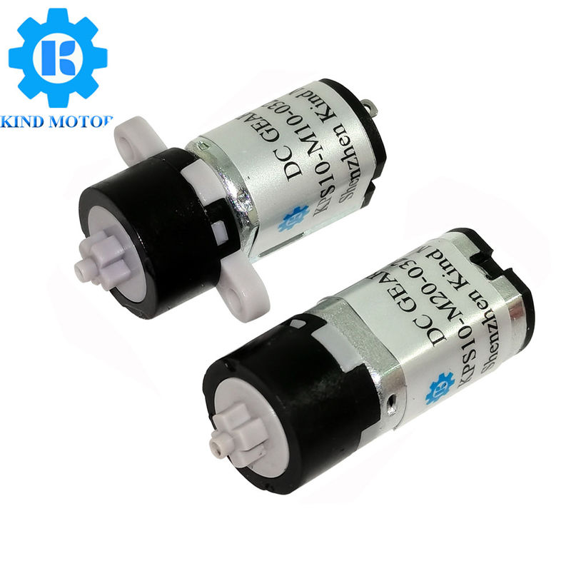 Bürstenmotor DCs 3v 3.3v 3.6v 6v M10 M20 M30 mit 10mm planetarischem Plastikgetriebe